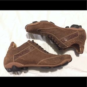 Men's 4-Tre-3 Brown Leather Shoe